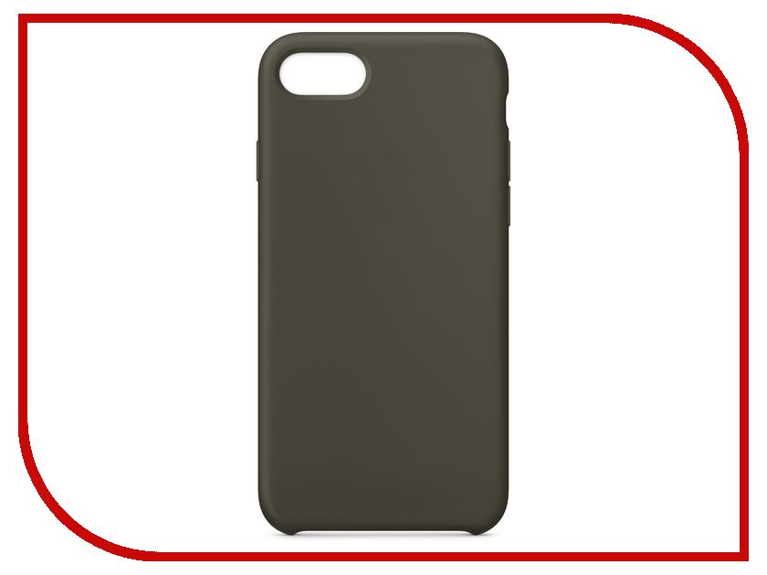 фото Аксессуар Чехол APPLE iPhone 8 / 7 Silicone Case Dark Olive MR3N2ZM/A