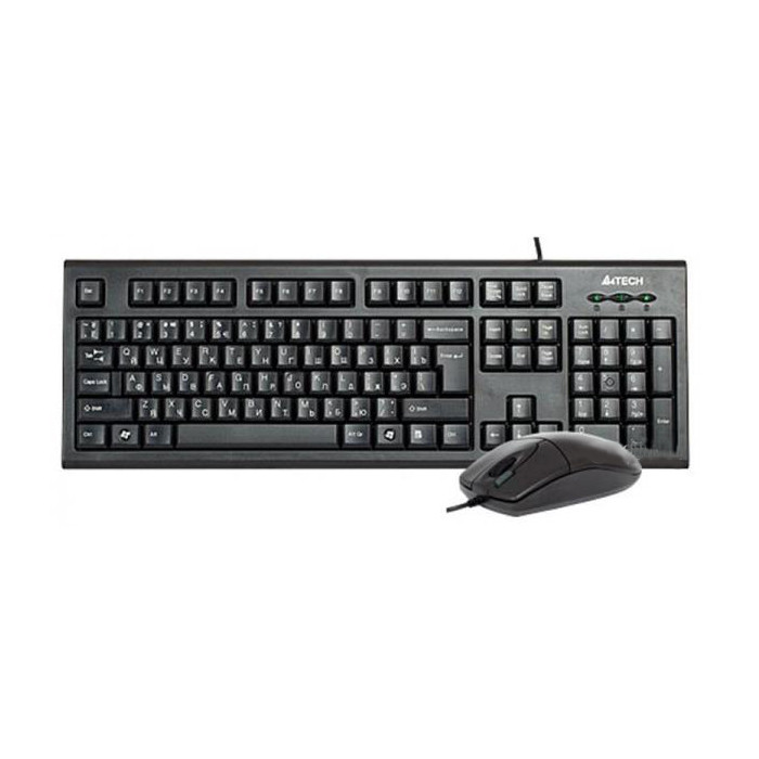 Набор A4Tech KR-8520D USB Black клавиатура мышь a4tech kr 8520d black