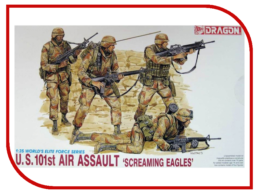 

Сборная модель Dragon U.S. 101st Air Assault 3011