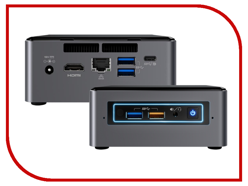 фото Настольный компьютер Intel NUC Original BOXNUC7I3BNHXF