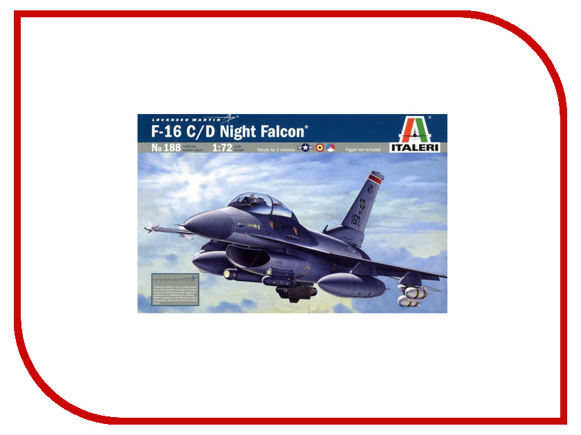 

Сборная модель Italeri Самолет F-16C/D Night Falcon 0188