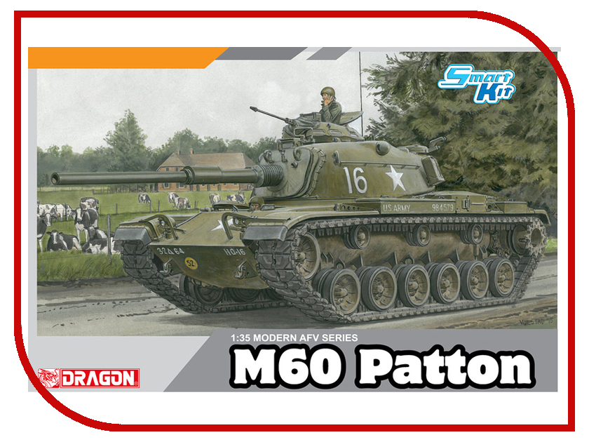 

Сборная модель Dragon M60 Patton 3553