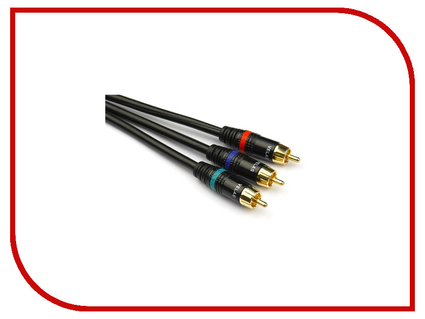 

Аксессуар Velas 3RCA - 3RCA 1m VRGB-S1.0