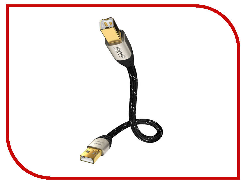 

Аксессуар Inakustik Exzellenz High Speed USB 2.0 - USB B 0.5m 006700005