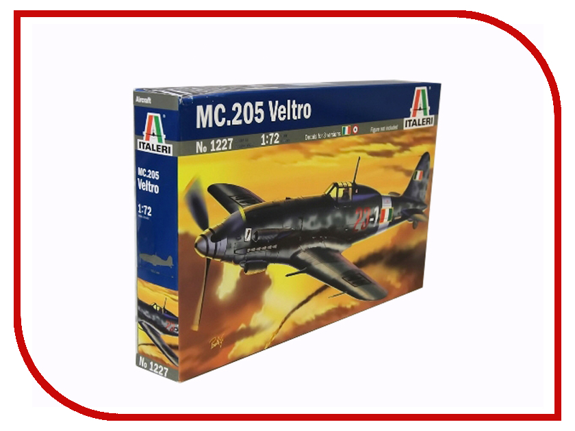 

Сборная модель Italeri Самолет MC 205 Veltro 1227