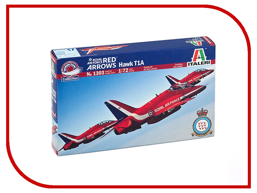 

Сборная модель Italeri Самолет Hawk T1A Red Arrows 1303