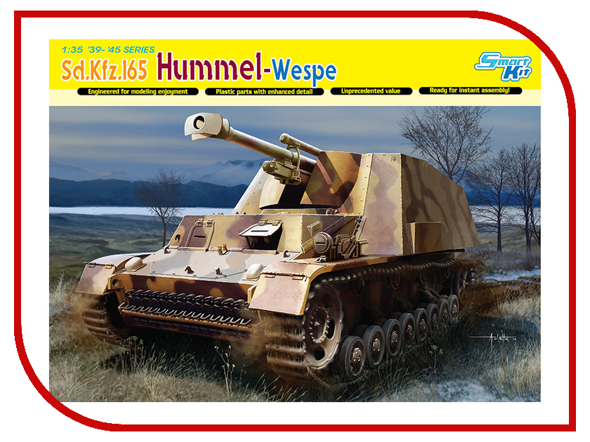 

Сборная модель Dragon Hummel-Wespe 6535