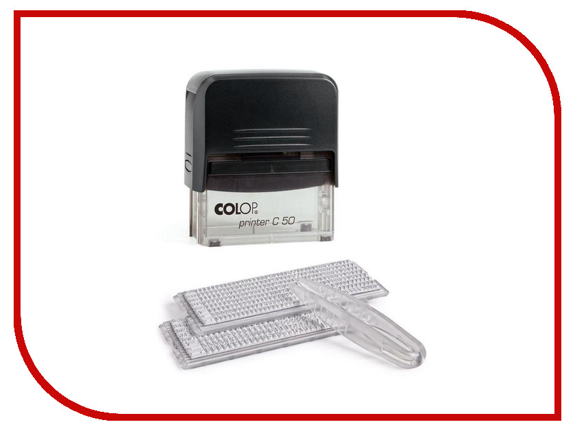 

Штамп самонаборный Colop Printer C50-Set-F 69x30mm 73897