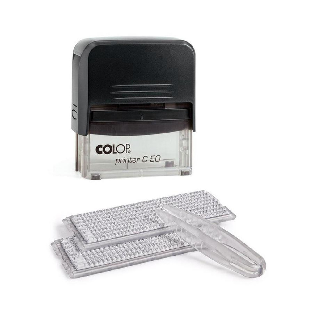 

Штамп самонаборный Colop Printer C50-Set-F 69x30mm 73897, Printer C50-Set-F