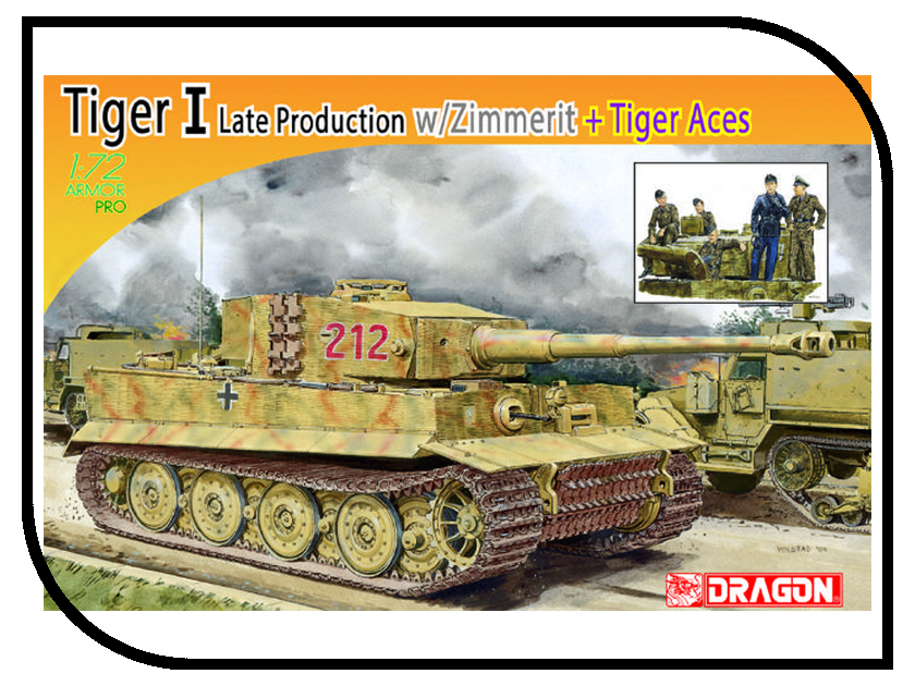 

Сборная модель Dragon Tiger I 7440, 7440