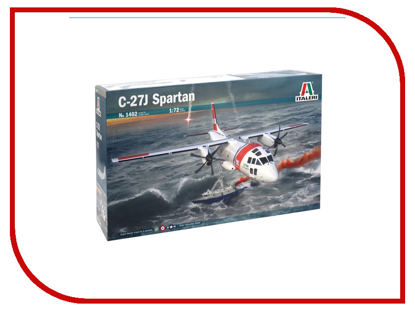 

Сборная модель Italeri Самолет C-27J Spartan 1402