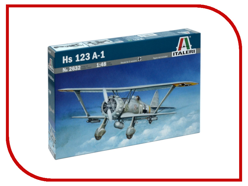 

Сборная модель Italeri Самолет HS-123 A-1 2632