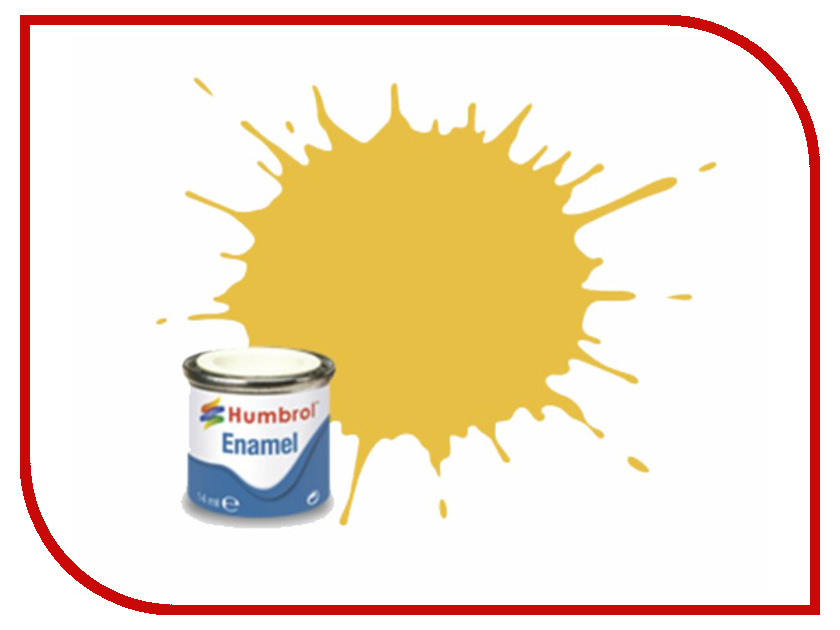

Краска Humbrol №7 Glossy Light Yellow AA0076