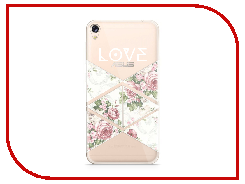 фото Аксессуар Чехол Asus ZenFone Live ZB501KL With Love. Moscow Silicone Love 2 5959