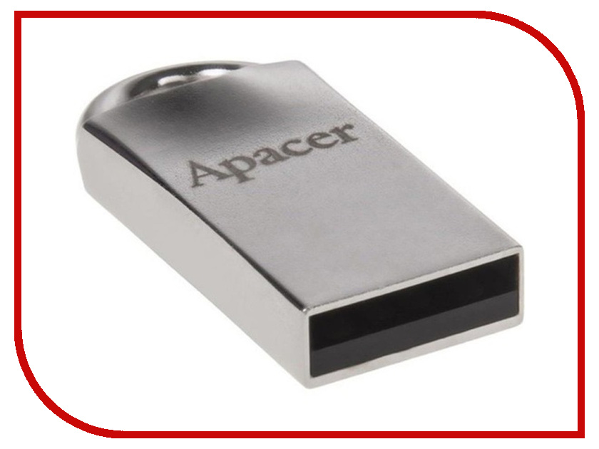 

USB Flash Drive 8Gb - Apacer AH117 USB 2.0 Silver AP8GAH117S-1