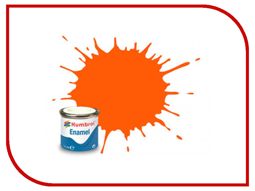 

Краска Humbrol №1322 Transparent Orange AC6030