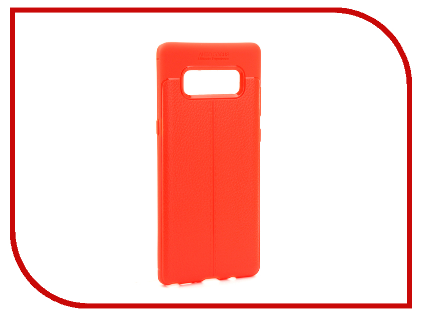 фото Аксессуар Чехол Samsung SM-N950 Galaxy Note 8 Activ The Ultimate Experience Leather Red 75644