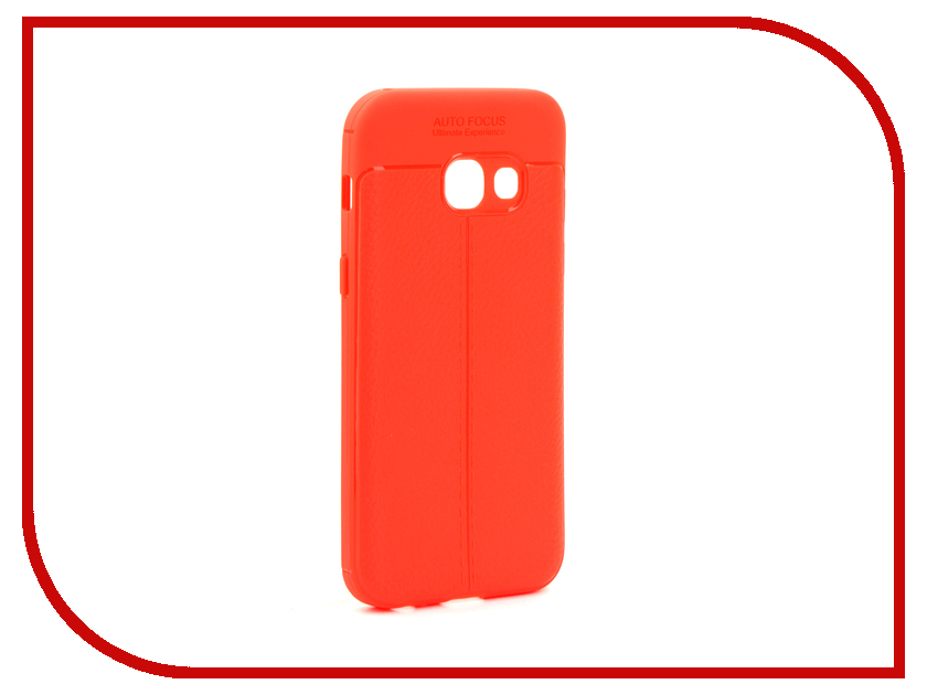 фото Аксессуар Чехол Samsung SM-A320 Galaxy A3 2017 Activ The Ultimate Experience Leather Red 75629