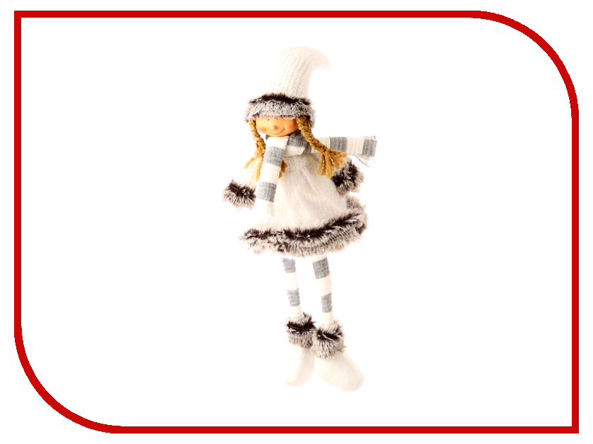 фото Украшение СИМА-ЛЕНД Девочка в белом платье и полосатом шарфике 2315152