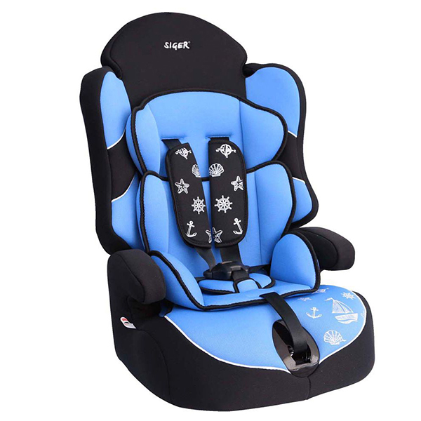 

Автокресло группа 1/2/3 (9-36 кг) Siger Драйв Light Blue, КРЕС0232