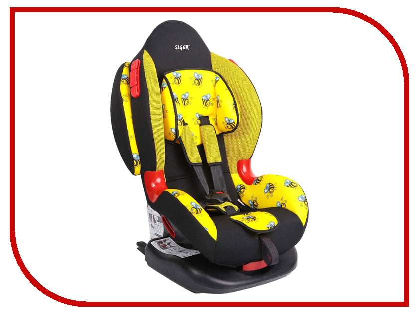 

Автокресло Siger Art Кокон Isofix группа 1/2 Пчелка КРЕС0140