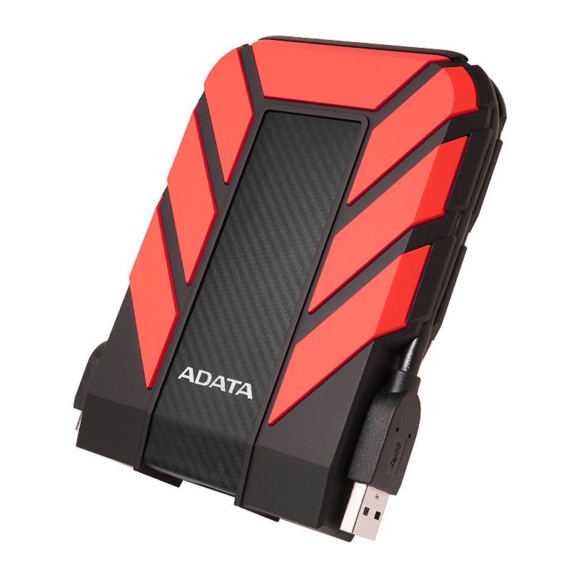 Жесткий диск A-Data DashDrive Durable HD710 Pro 2Tb Black-Red AHD710P-2TU31-CRD внешний жесткий диск hdd seagate 10tb ext stkp10000400 black