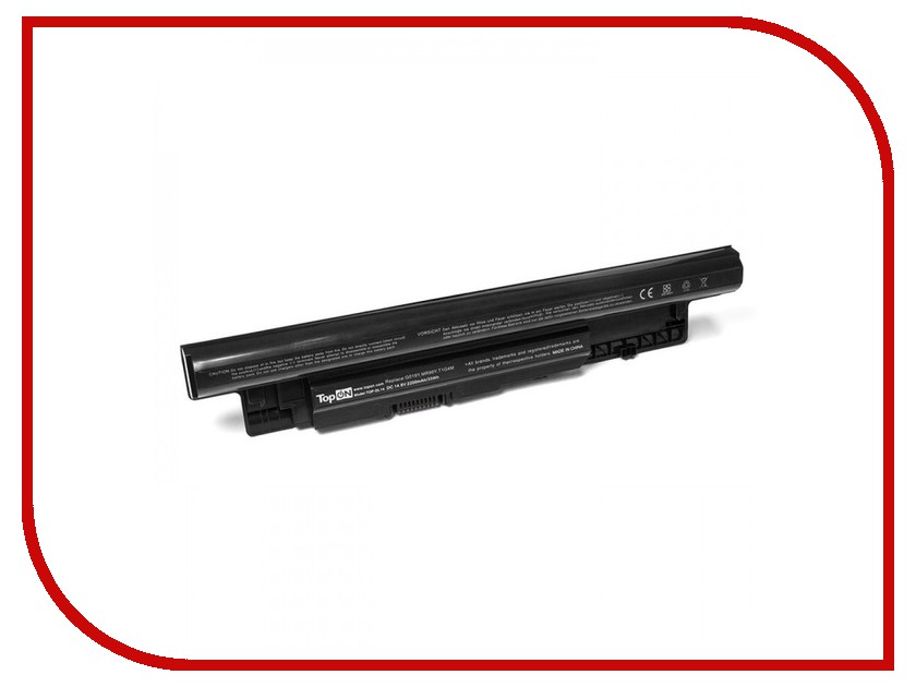 фото Аккумулятор TopON TOP-DL14 14.8V 2200mAh для Dell Inspiron 3421/5421/M531R / Latitude 3440/E3440 / Vostro 2421 Series