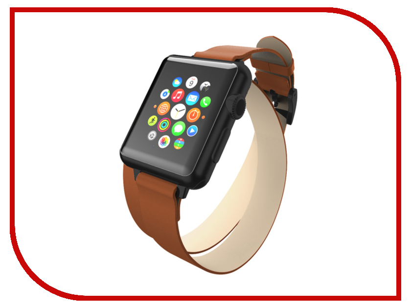 

Аксессуар Ремешок Incipio APPLE Watch 42mm Reese Double Wrap Band Light Brown WBND-013-TAN, Reese Double Wrap Band WBND-013-TAN