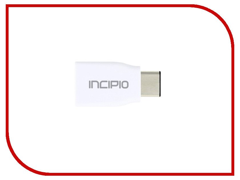 

Аксессуар Incipio USB Type-C - USB White PW-249-WHT