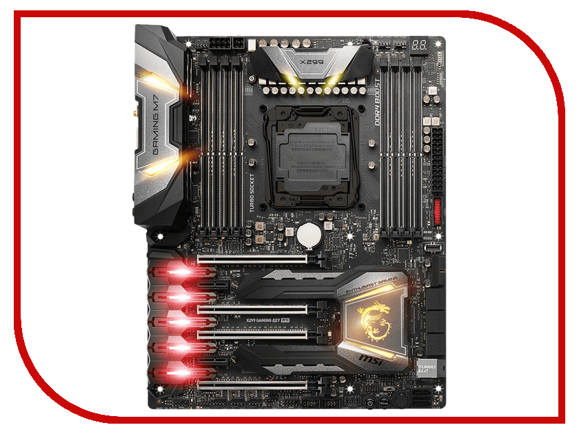 фото Материнская плата MSI X299 GAMING M7 ACK