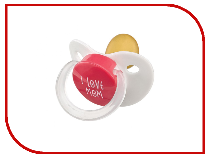 

Соска пустышка латексная Happy Baby 13016 Red