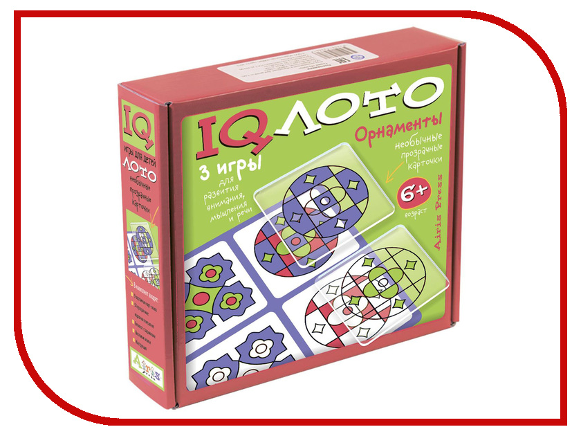 

Настольная игра АЙРИС-пресс Орнаменты 26265