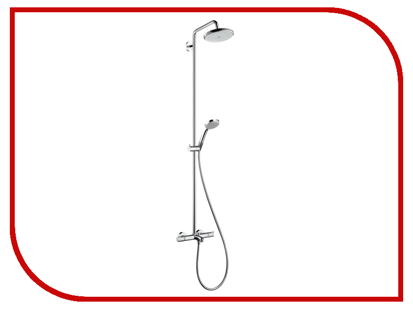 фото Душевая стойка Hansgrohe Croma 220 Showerpipe 27223000