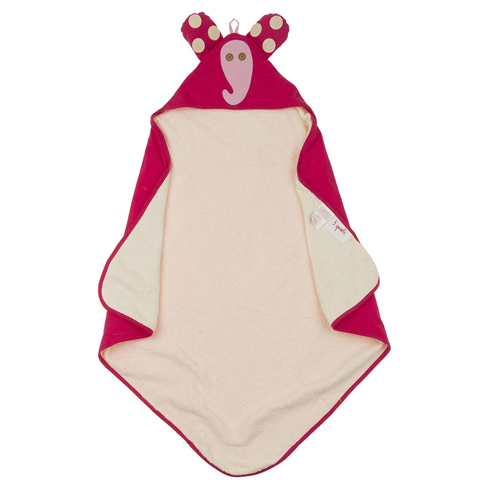 

Полотенце с капюшоном 3 Sprouts Pink Elephant SPR102, Pink Elephant SPR102