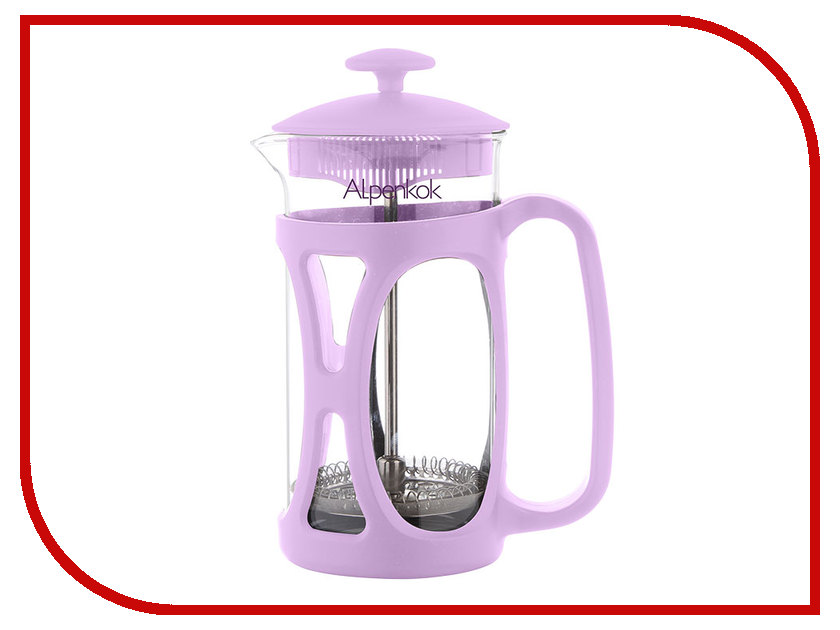 

Френч-пресс Alpenkok 1L АК-703/10 Lavender
