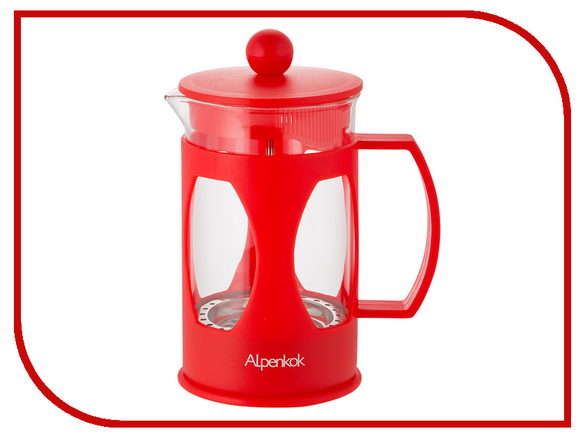 

Френч-пресс Alpenkok 600ml АК-709/60 Red