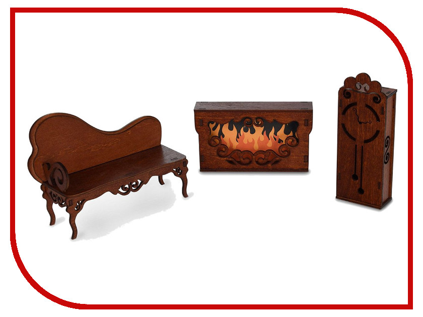 

Игра ЯиГрушка Гостиная для кукольного домика Brown 59412