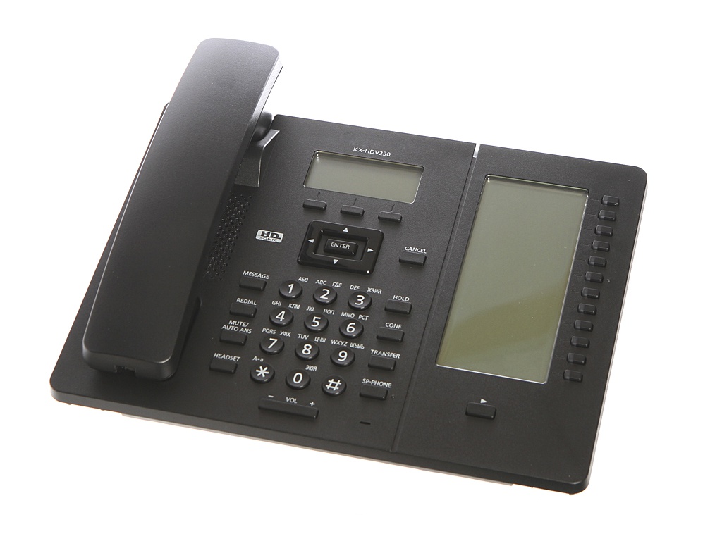 

VoIP оборудование Panasonic KX-HDV230RUB Black, KX-HDV230RUB