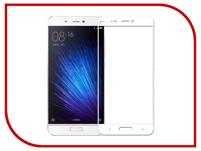 

Аксессуар Защитное стекло Xiaomi Mi5S Plus Aksberry Full Screen White