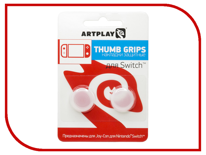 фото Накладка Artplays Thumb Grips Gray для Nintendo Switch ACSWT17