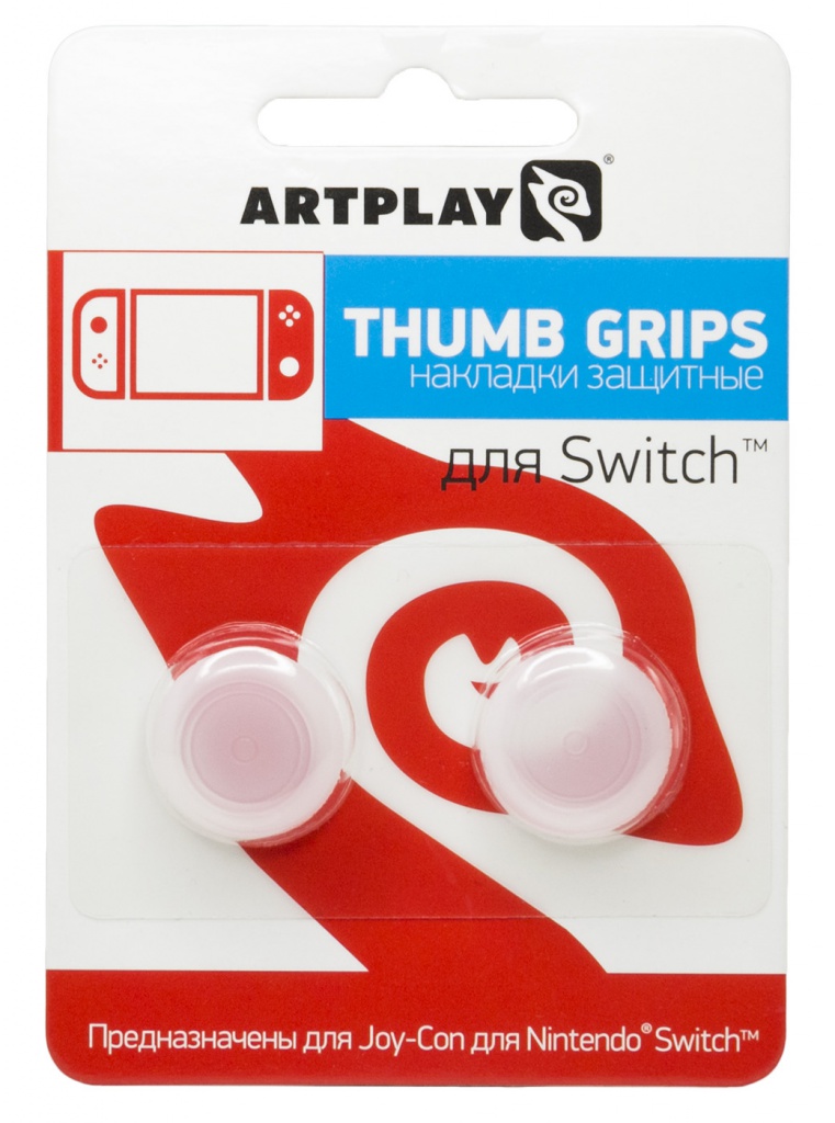 фото Накладка Artplays Thumb Grips Gray для Nintendo Switch ACSWT17