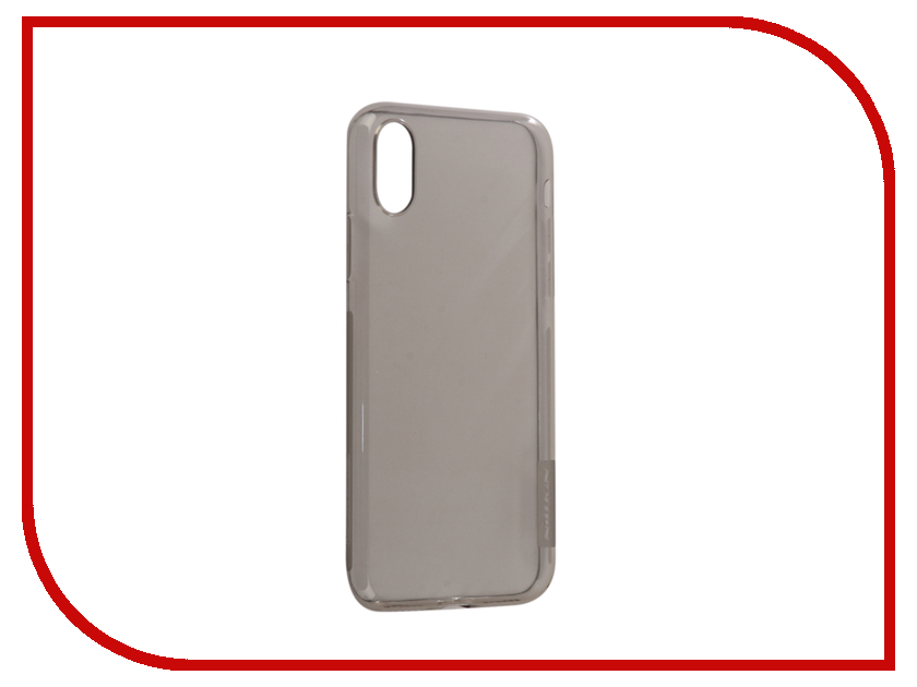 фото Аксессуар Чехол Nillkin Nature TPU для iPhone X Grey IPhX TPU