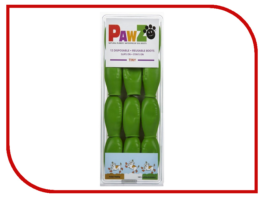 

Обувь для собак PawZ Лапушки Tiny