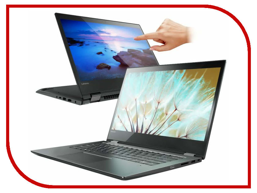 фото Ноутбук Lenovo Yoga 520-14IKB 80X800HDRK (Intel Core i5-7200U 2.5 GHz/8192Mb/128Gb/Intel HD Graphics/Wi-Fi/Cam/14/1920x1080/Windows 10)