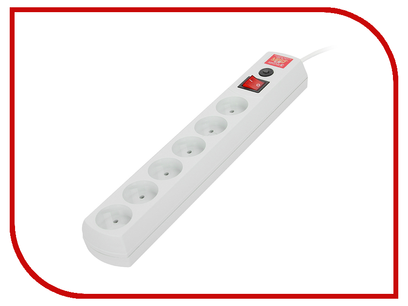 

Сетевой фильтр Most R 6 Sockets 7m White