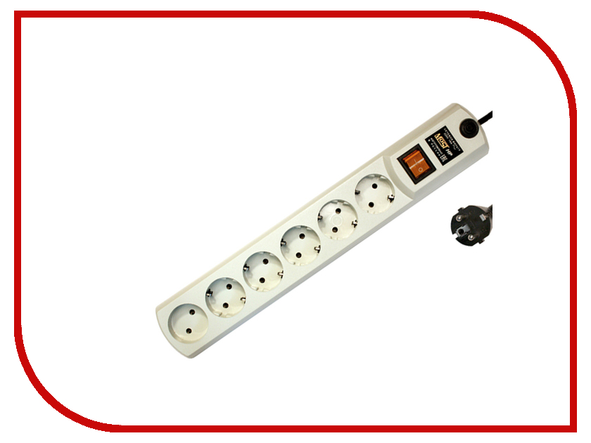 

Сетевой фильтр Most HP 6 Sockets 2m White