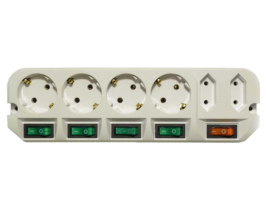 фото Удлинитель most a16 6 sockets 1.6m white