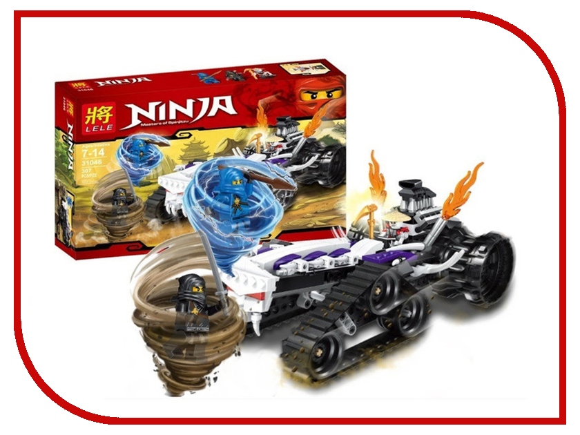 

Конструктор Lele Ninja Турбо Шредер 307 дет. 31046