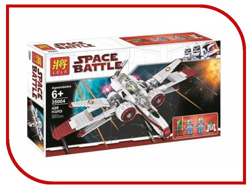

Конструктор Lele Space Battle Звездный истребитель ARC-170 Starfighter 420 дет. 35004