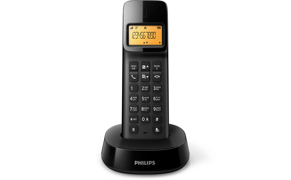 

Радиотелефон Philips D1401, D1401
